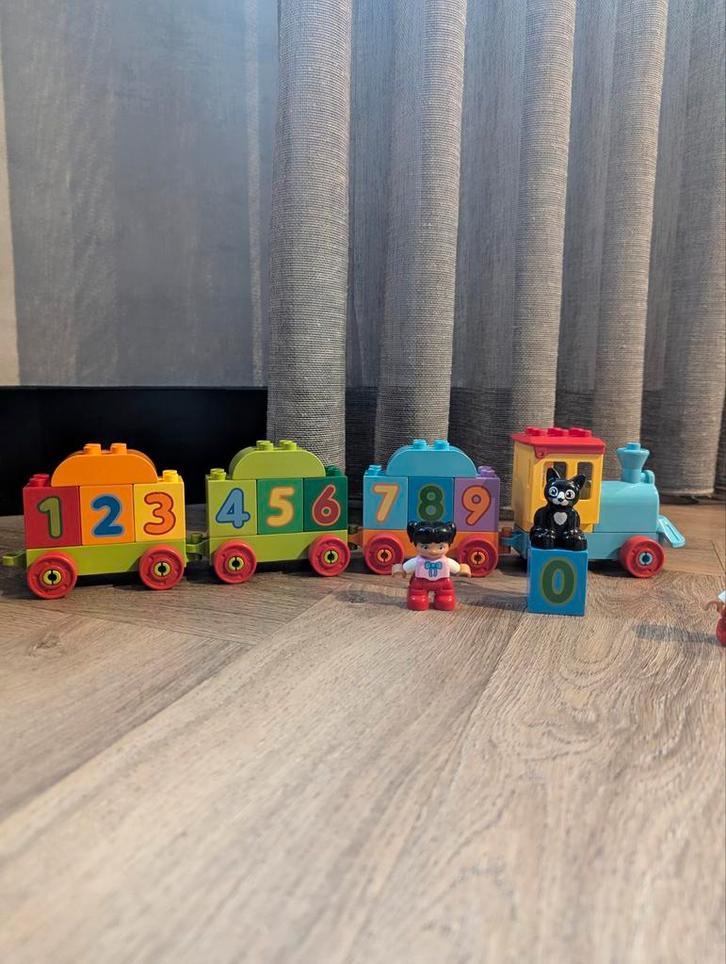 Lego Duplo Set - Kampeer, Trein, dierentuin, Kinderen en Baby's, Speelgoed | Duplo en Lego, Gebruikt, Duplo, Complete set, Ophalen of Verzenden