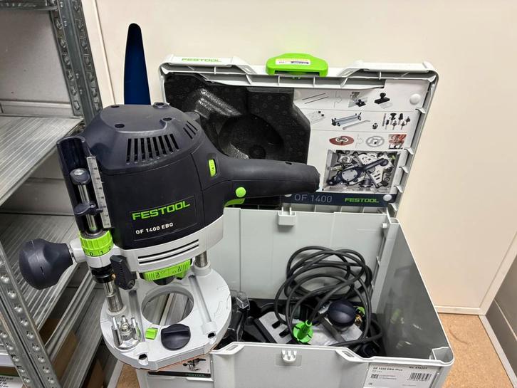 Festool OF 1400 EBQ-Plus Bovenfrees, Doe-het-zelf en Verbouw, Gereedschap | Freesmachines, Nieuw, Elektrisch, Bovenfrees, Ophalen of Verzenden
