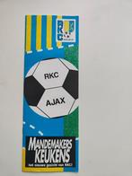 RKC Waalwijk - AJAX Officieel programma 4-10-1992, Verzamelen, Verzenden, Zo goed als nieuw, Ajax, Overige typen