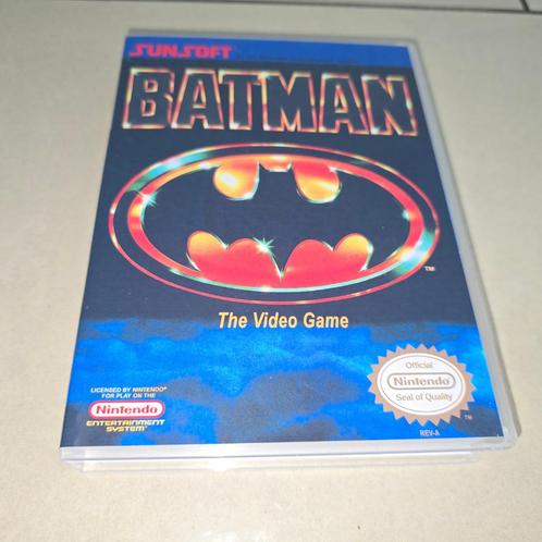 Batman NES Game Case, Spelcomputers en Games, Games | Nintendo NES, Zo goed als nieuw, Verzenden