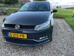 Volkswagen Polo 1.2 TSI Comfortline Lounge Airco CruiseCTRL, Stof, Zwart, 4 cilinders, USB