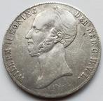 2,5 Gulden 1845 1e ( Zfr - ), Postzegels en Munten, Munten | Nederland, Zilver, 2½ gulden, Ophalen of Verzenden, Koning Willem II