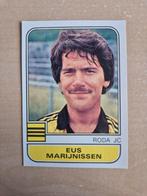 Panini Voetbal 80 Eus Marijnissen Roda JC, Ophalen of Verzenden, Zo goed als nieuw, Roda JC, Poster, Plaatje of Sticker