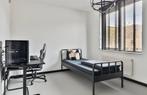 Stalen eenpersoonsbed - Zo goed als nieuw, Huis en Inrichting, Slaapkamer | Bedden, 90 cm, Eenpersoons, Zwart, Ophalen of Verzenden