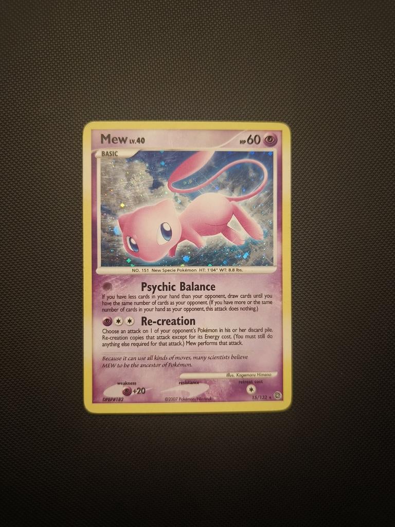 Mew lv. 40 holo (15/132), Ophalen of Verzenden, Zo goed als nieuw