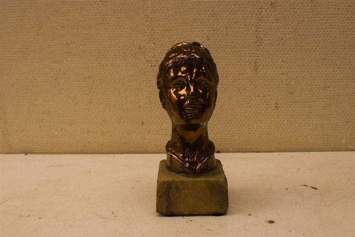 Hoofd van een vrouw 47460, Verzamelen, Beelden en Beeldjes, Gebruikt, Ophalen of Verzenden