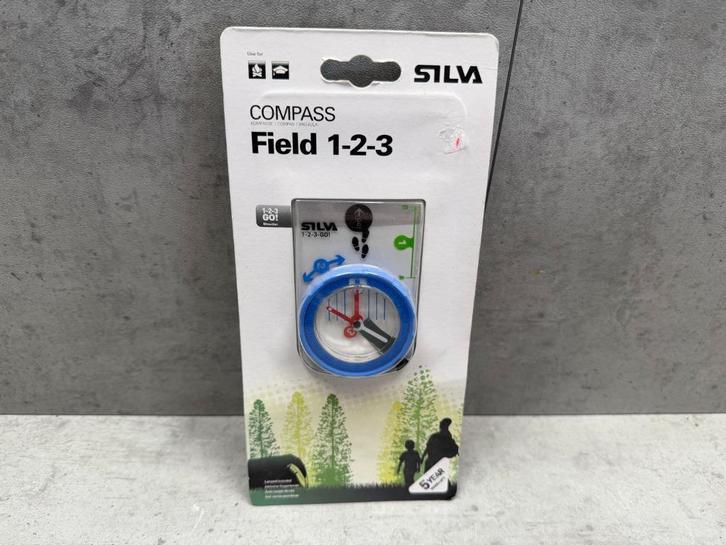 Silva Field 1-2-3 Compass - kompas - NIEUW - C1274, Caravans en Kamperen, Kampeeraccessoires, Nieuw, Ophalen of Verzenden