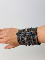 Antieke Berber zilveren armband, Sieraden, Tassen en Uiterlijk, Ophalen of Verzenden, Zilver, Armband