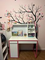 Ikea bureau / buro meisje roze wit, Kinderen en Baby's, Kinderkamer | Overige Meubels, Ophalen of Verzenden, Zo goed als nieuw