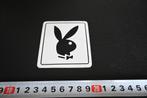 sticker Playboy bunny  logo, Ophalen, Zo goed als nieuw