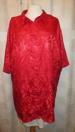 Feestelijke rode blouse maat 52/54 A18, Ophalen of Verzenden, Nieuw, Rood, Blouse of Tuniek