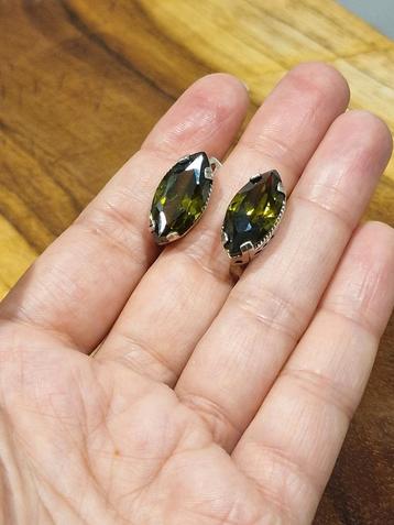  Reservd voor Limburger Markies groene Peridot oorbellen  beschikbaar voor biedingen