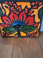 Keramische Wanddecoratie - Abstract Design, Ophalen of Verzenden