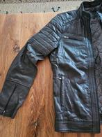 Leren man jas, Kleding | Dames, Ophalen of Verzenden, Nieuw, Zwart