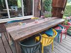 Tuintafel, Tuin en Terras, Ophalen, Gebruikt, Rechthoekig, Teakhout