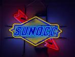 Sunoco USA reclame neon en veel andere mancave garage neons, Verzamelen, Merken en Reclamevoorwerpen, Neon, Lichtbak of (neon) lamp