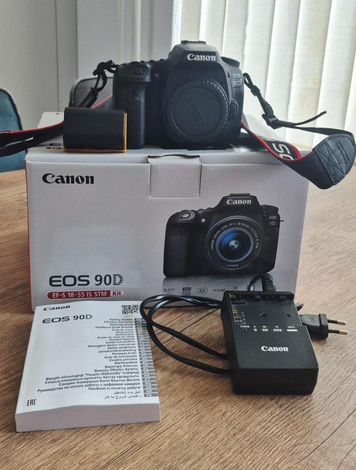 Canon EOS 90D + lenzen complete set, Audio, Tv en Foto, Fotocamera's Digitaal, Zo goed als nieuw, Spiegelreflex, Canon, Ophalen