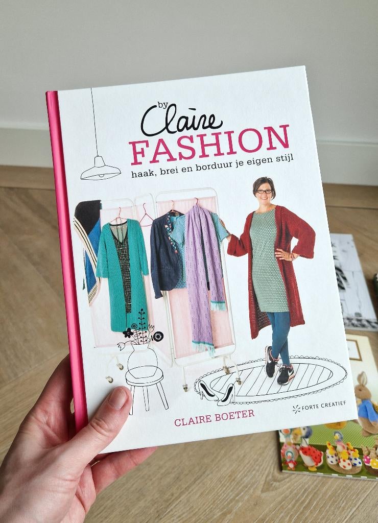Haakboek 'byClaire Fashion' van Claire Boeter, Ophalen of Verzenden, Gelezen, Breien en Haken