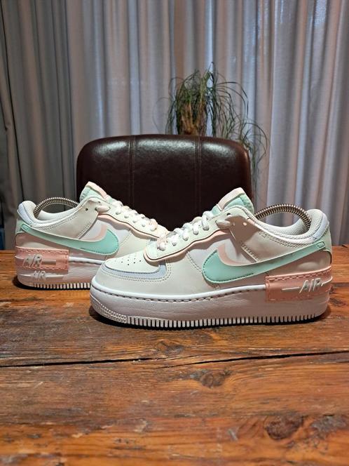 Nike Air Force 1 Shadow 'Atmosphere'  Size 36,5, Kleding | Dames, Schoenen, Gedragen, Sneakers of Gympen, Wit, Ophalen of Verzenden