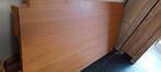 Eiken tafel en rieten stoelen eetkamer set, Huis en Inrichting, Tafels | Eettafels, Ophalen, Gebruikt, Eikenhout, 50 tot 100 cm