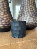 O4Home Bruin Glas Waxinelichthouder, Ophalen, Overige materialen, Bruin, Zo goed als nieuw