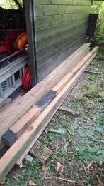 Balken hout, langer dan 4m, diverse maten., Ophalen, Gebruikt, 250 cm of meer, Balken