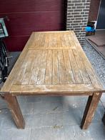 Bois le Duc teakhouten tuintafel, Ophalen, Gebruikt, Rechthoekig, Teakhout