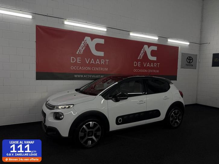 Citroen C3 1.2 PureTech S&S Shine - CLIMA/NAVI/LED/CAM/NAP, Auto's, Citroën, Bedrijf, Te koop, C3, ABS, Achteruitrijcamera, Airbags