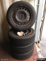 Winterset Michelin Alpin Opel Astra H ('04-'09), Ophalen, Gebruikt, 16 inch, Banden en Velgen