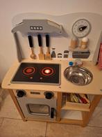 Joueco houten kinderkeuken + accesoires, Ophalen, Gebruikt, Hout, Speelkeuken-accessoire