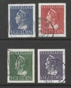 Nederland 346-349 Wilhelmina mooie serie gestempld, Verzenden, T/m 1940, Gestempeld