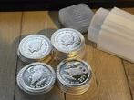 Niue Athenian Owl 1 oz 99.9% zilveren munt 2021, Postzegels en Munten, Edelmetalen en Baren, Ophalen, Zilver