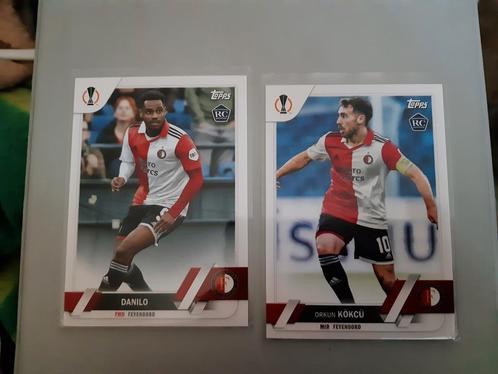 Kaartjes Feyenoord van Kokcu en Danillo, Verzamelen, Sportartikelen en Voetbal, Nieuw, Poster, Plaatje of Sticker, Feyenoord, Ophalen of Verzenden