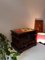 Vintage juwelendoosje, Antiek en Kunst, Curiosa en Brocante, Ophalen of Verzenden