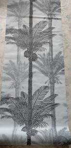 vliesbehang palmbomen en ginkoblad met goud, Ophalen
