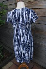Jurk blauw/ zwart/ creme Batida mt 3 (40) Vaste prijs, Maat 38/40 (M), Blauw, Ophalen of Verzenden, Zo goed als nieuw