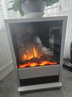 Sierkachel met warmte functie, Ophalen of Verzenden, Gebruikt, Vrijstaande haard, Elektrische haard