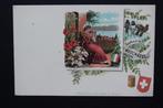 MOOIE LITHO ANSICHTKAART ZWITSERLAND NEUCHATEL ROND 1900, Ophalen of Verzenden, Voor 1920, Ongelopen, Overig Europa