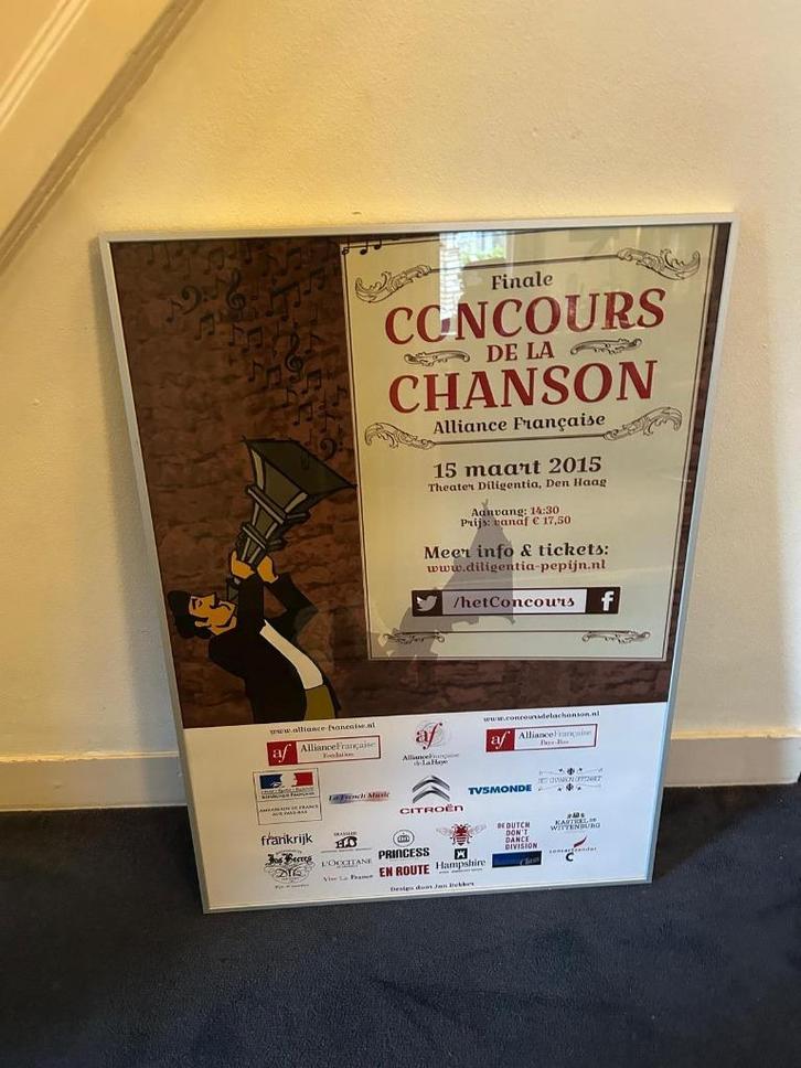 poster lijst, Huis en Inrichting, Woonaccessoires | Lijsten, Nieuw, 75 cm of meer, 50 tot 75 cm, Metaal of Aluminium, Ophalen