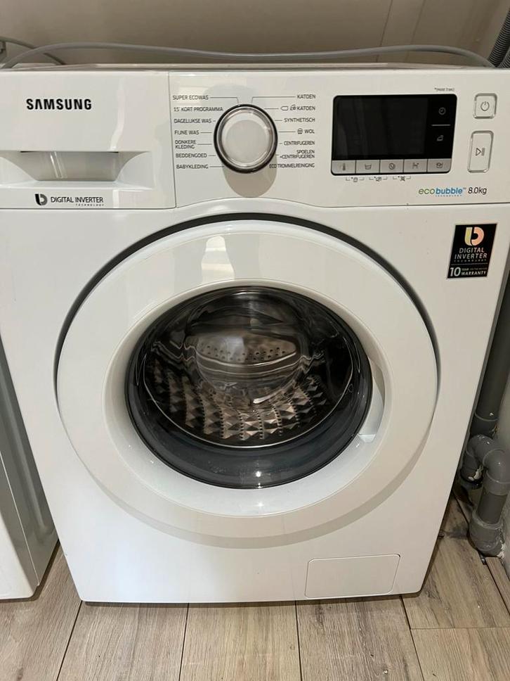Samsung Wasmachine - 8kg Voorlader, Witgoed en Apparatuur, Wasmachines, Gebruikt, Voorlader, 6 tot 8 kg, 85 tot 90 cm, 1200 tot 1600 toeren