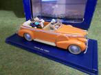 Kuifje in Tibet Tin Tin Cadillac auto 1/43 Verzenden kan ook, Hobby en Vrije tijd, Ophalen, Nieuw, Auto, Overige merken