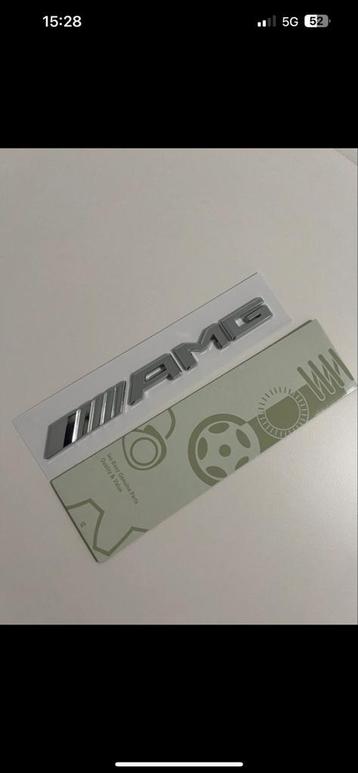 AMG Logo Kofferbak - Past op Mercedes beschikbaar voor biedingen