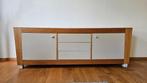 Design dressoir kersenhout, Huis en Inrichting, Kasten | Dressoirs, Ophalen, 25 tot 50 cm, Kersenhout