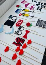 bruiloft accessoires Photo Booth Props, Ophalen of Verzenden, Zo goed als nieuw