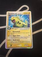 Tyranitar EX - dragon frontiers, Ophalen of Verzenden, Gebruikt, Losse kaart, Foil