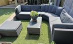 lounge set zwart, Ophalen, Gebruikt, 6 zitplaatsen, Loungeset
