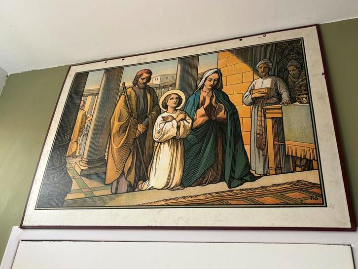 Unieke vintage schoolplaten & doeken, Antiek en Kunst, Antiek | Schoolplaten, Geschiedenis, Ophalen