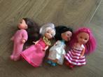 Barbie, set van 4 Evi Love poppetjes, Ophalen of Verzenden, Zo goed als nieuw, Barbie