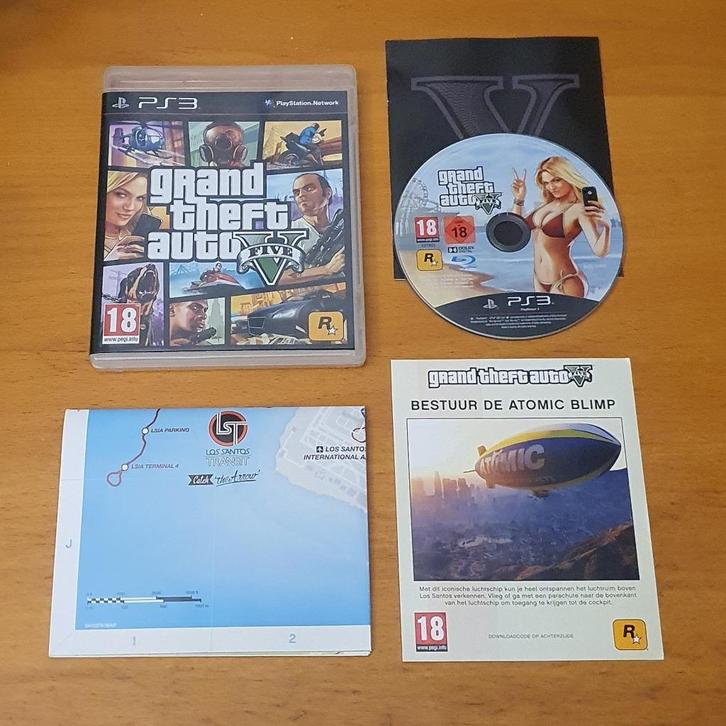 OPRUIMEN | PS3 | Grand Theft Auto V | GTA V | GTA FIVE, Spelcomputers en Games, Games | Sony PlayStation 3, Gebruikt, Avontuur en Actie