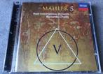 MAHLER 5 - CHAILLY - RCO - DECCA, Cd's en Dvd's, Ophalen of Verzenden, Romantiek, Zo goed als nieuw, Orkest of Ballet